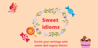 sweet idioms-write to aspire