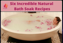 Six Incredible Natural Bath Soak recipes- write to aspire